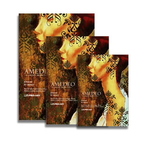 Mixed Media Pads

Amedeo Mixed Media Pads – 200gsm