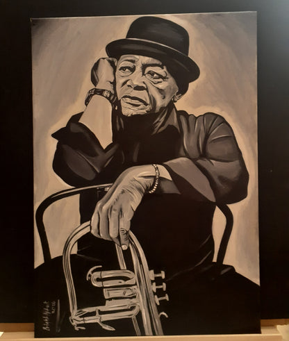 Portrait of Hugh Masekela