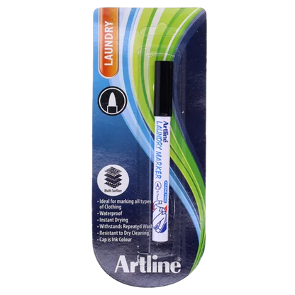 Artline Max Frank Black EK750 Laundry Marker