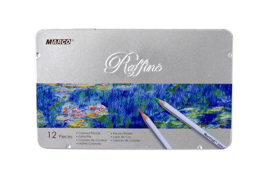 Marco Raffine Colour Pencils 12 Piece Tin Set