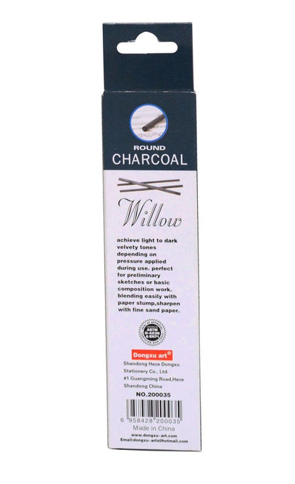 Pro-Art Willow Charcoal 6-8Mm - 15Pcs